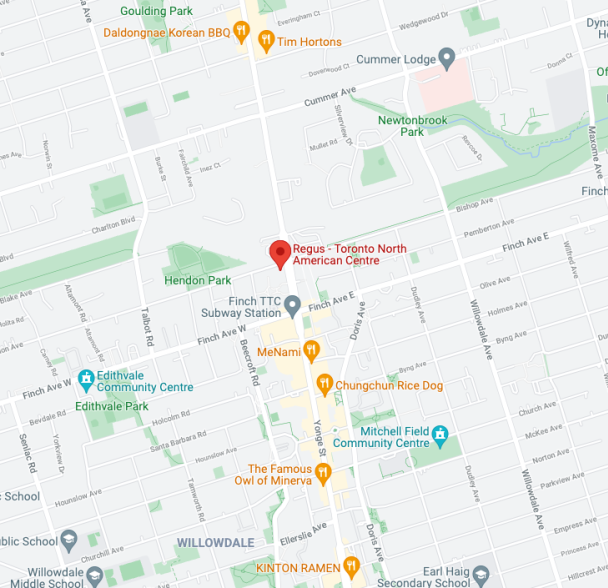 OnlineBetting.com Address - Regus - Toronto North American Centre 5700 Yonge Street, Suite 200, Toronto, ON, M2M 4K2, Canada