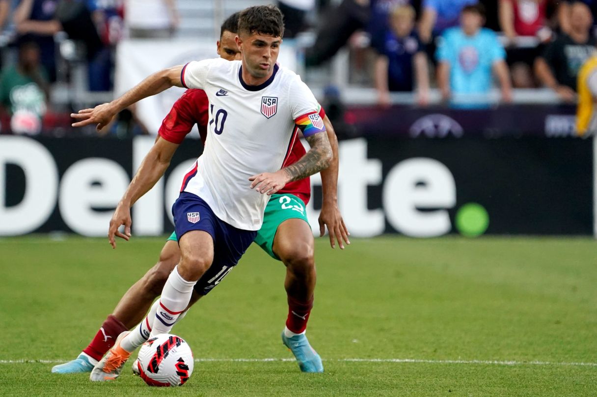 United States forward Christian Pulisic. © Kareem Elgazzar/The Enquirer / USA TODAY NETWORK