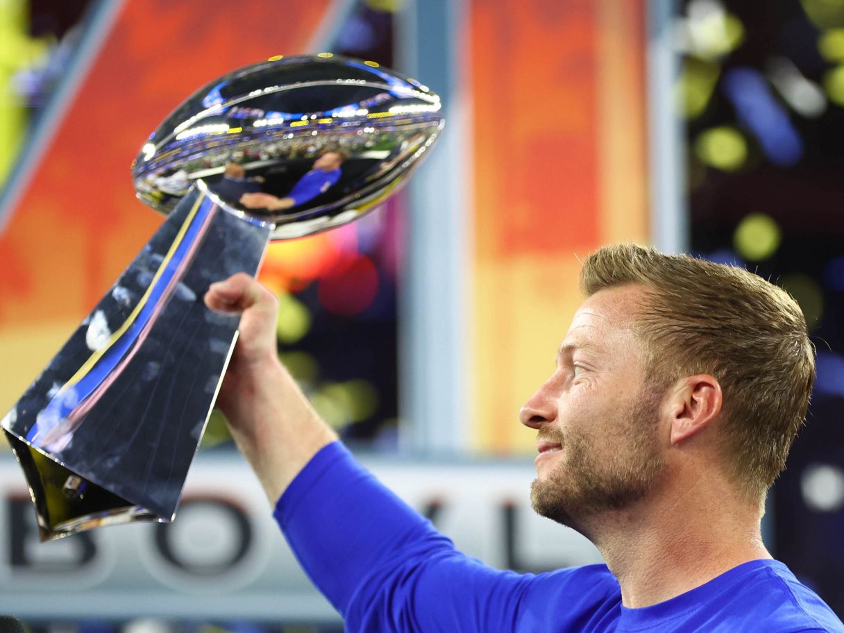 NFL Futures Odds Sean McVay Superbowl Winner