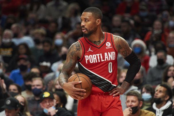 NBA Damian Lillard Portland Trail Blazers