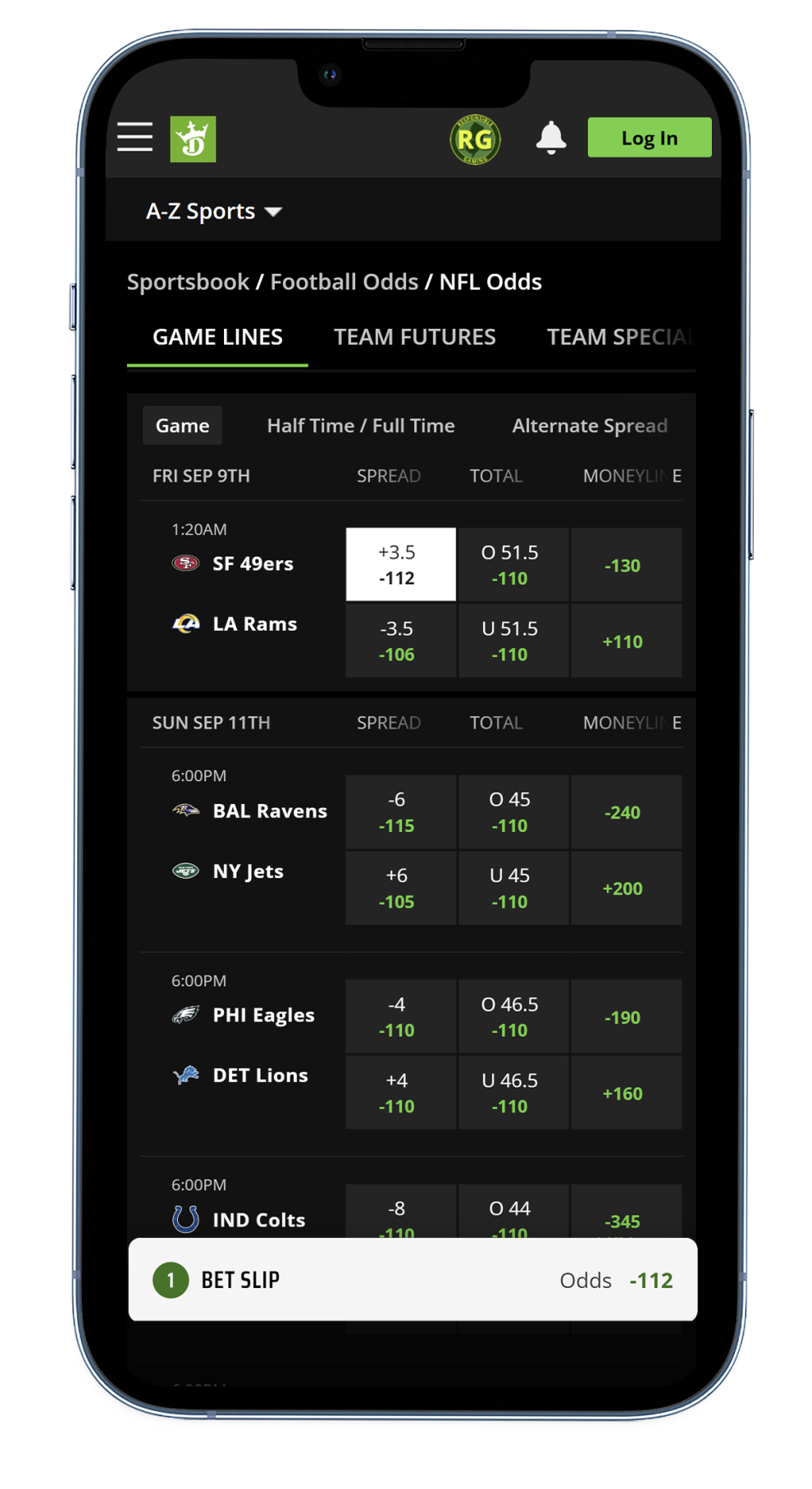 NFL Point Spread Betting Guide - Understand NFL Spread Bets