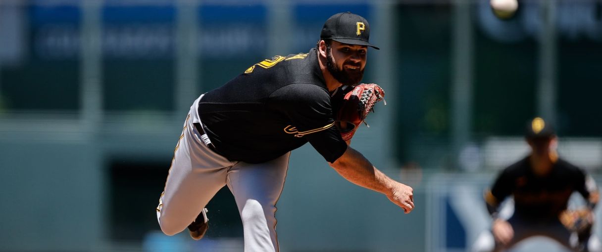 Pittsburgh Pirates starting pitcher Bryse Wilson. © Isaiah J. Downing-USA TODAY Sports
