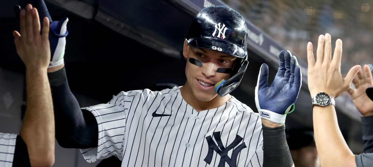 Aaron Judge New York Yankees headline banner