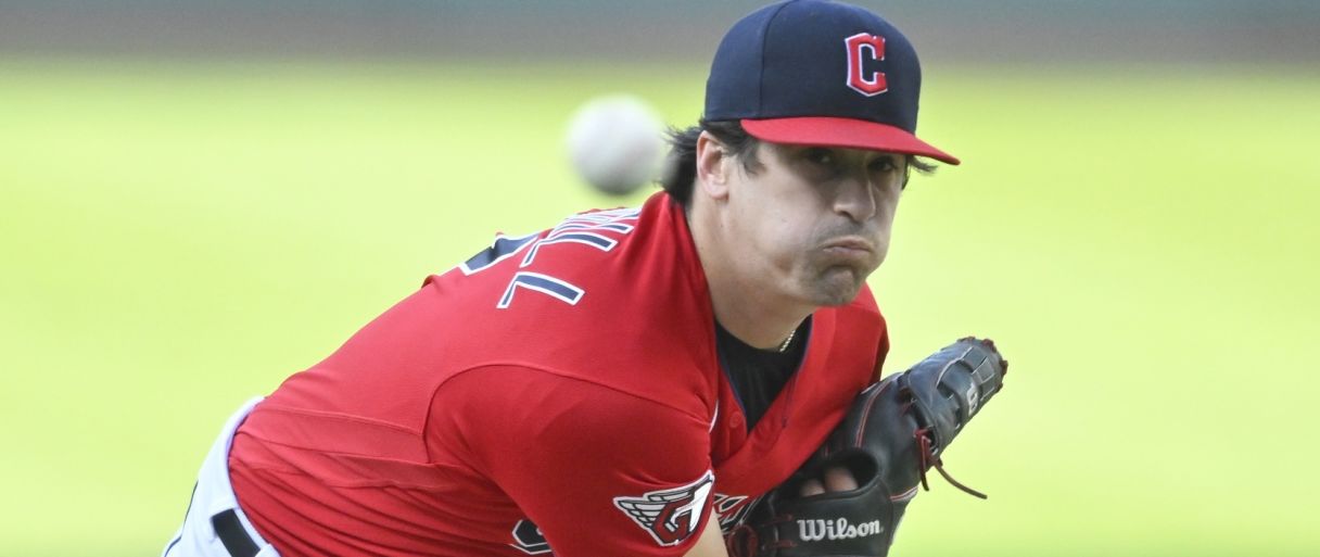 Cleveland Guardians starting pitcher Cal Quantrill 