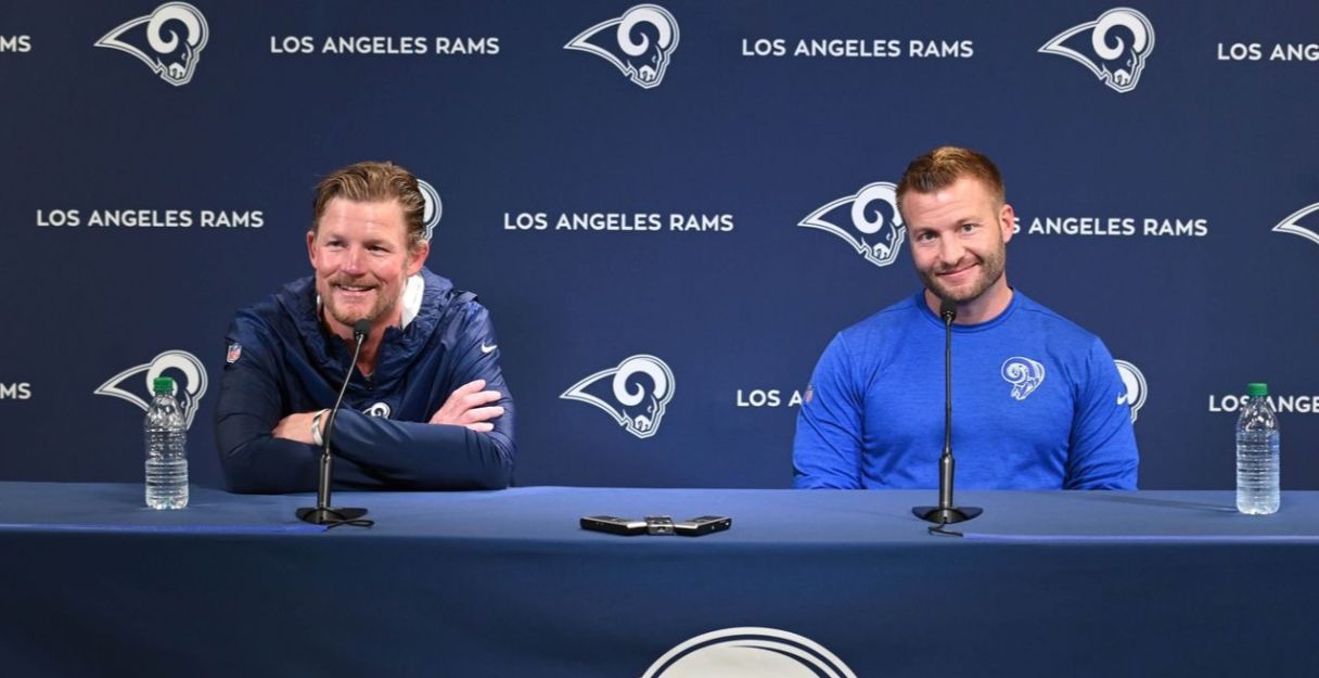 NFL Les Snead Sean McVay Los Angeles Rams