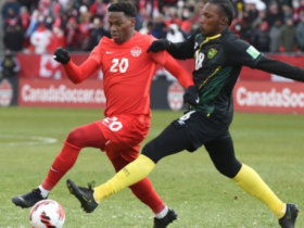 4:3 sizing - Canada forward Jonathan David in action. Pic: Dan Hamilton-USA TODAY Sports